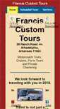 Mobile Screenshot of franciscustomtours.com